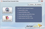 Aimersoft Zune Converter Suite screenshot